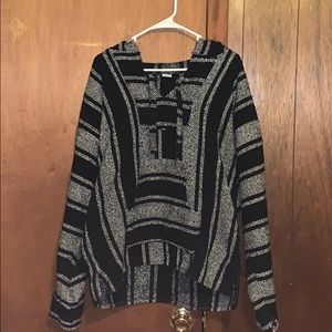 Hand made baja hoodie